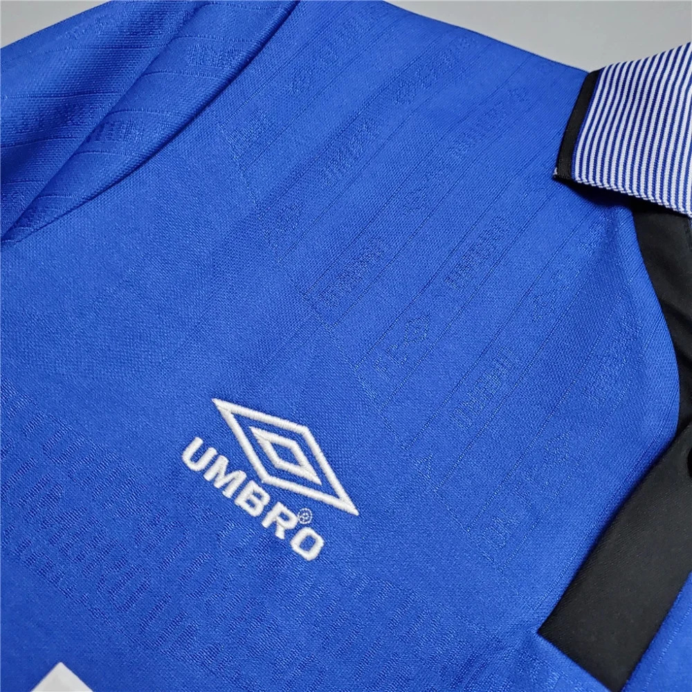 Everton Retro Football Jersey Home Custom Shirt 1994/95 - Image 6