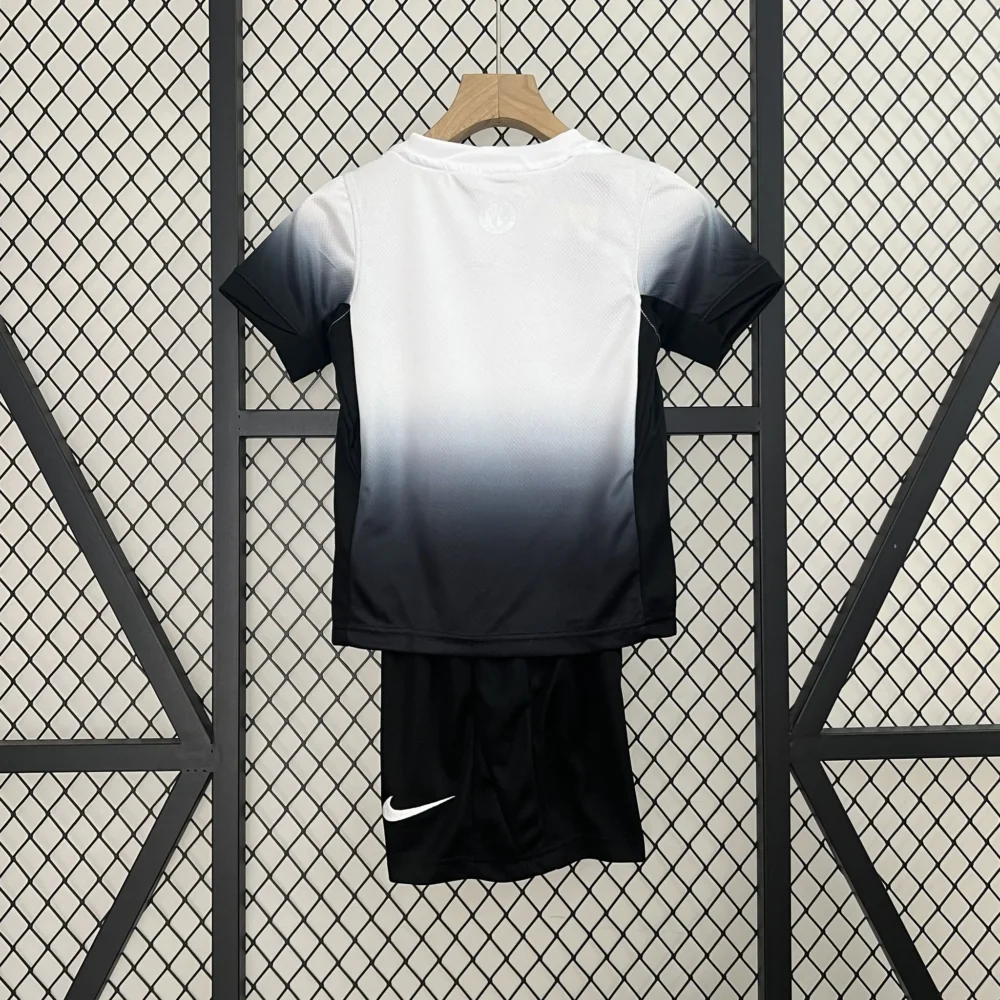 Corinthians Soccer Jersey Home Kids Kit Jersey+Shorts 2024 - Image 2