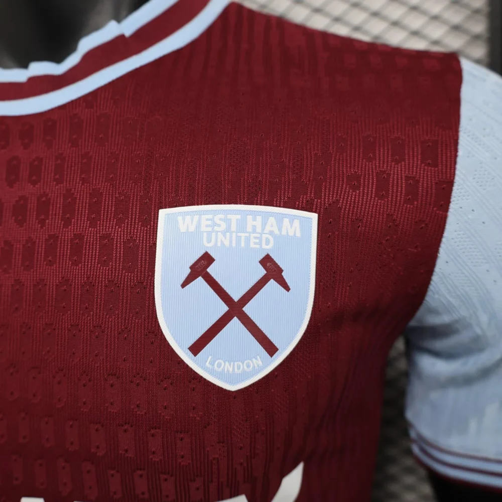 West Ham United Authentic Football Jersey Home Shirt 2024/25 - Image 5