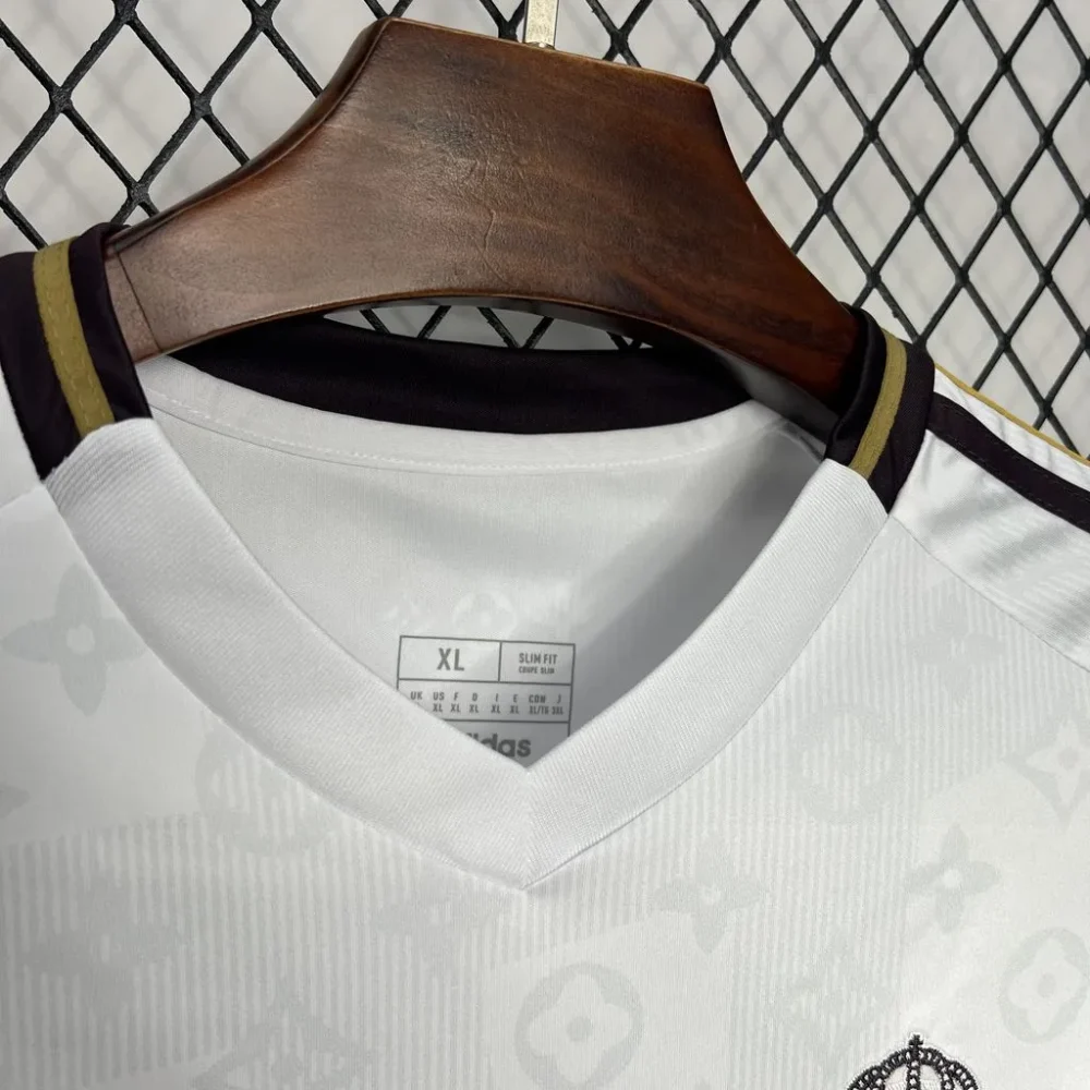 Real Madrid Soccer Jersey LV Joint Custom Shirt 2024/25 - Image 7