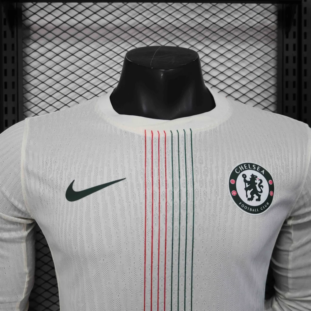 Chelsea Authentic Football Jersey Away Long Sleeve Shirt 2025/26 - Image 3