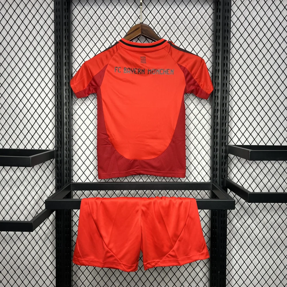Bayern Munich Jersey Custom Soccer Kids Kit Jersey+Shorts Home 2024/25 - Image 2