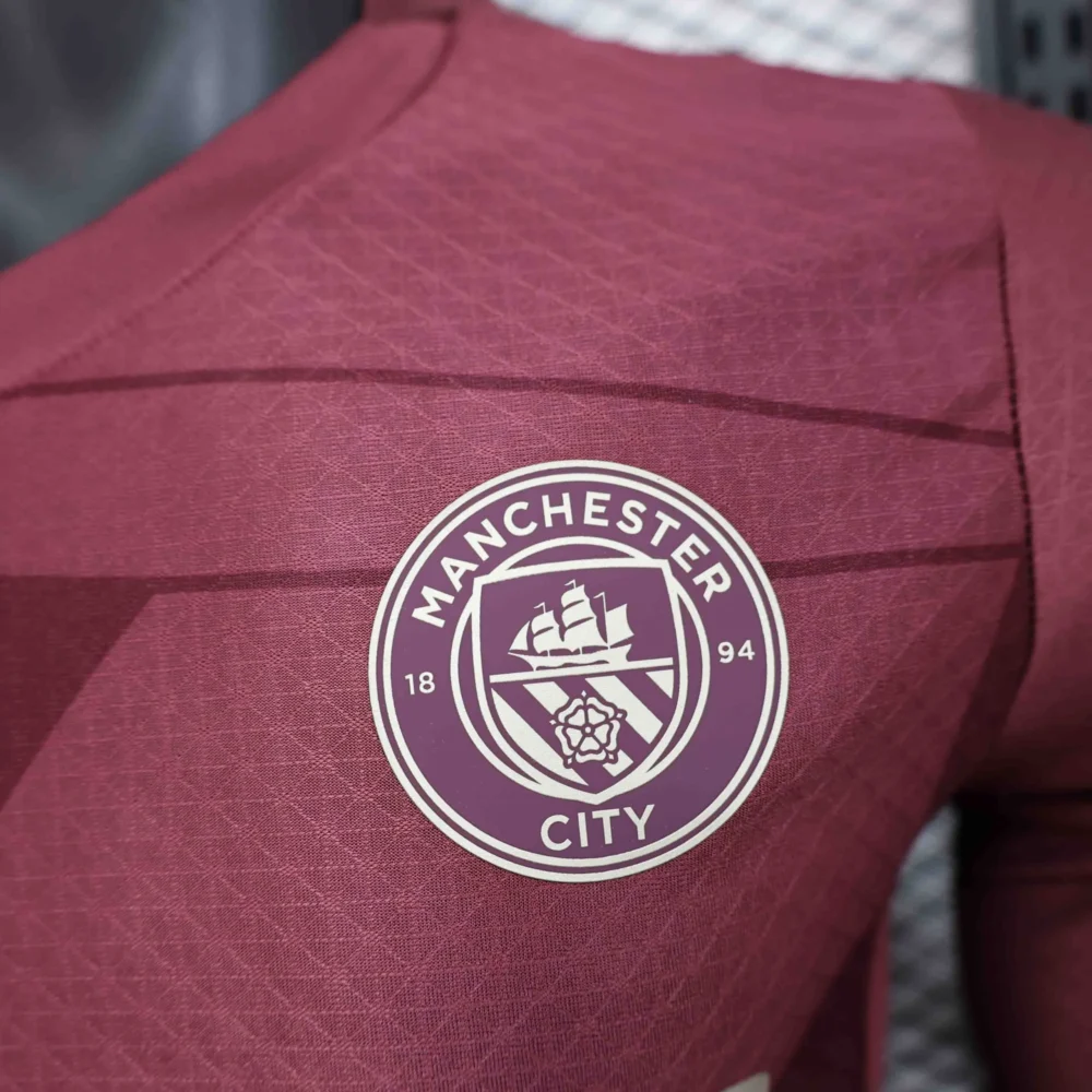 Manchester City Authentic Third Away Long Sleeve Football Jersey Shirt 2024/25 - Image 5