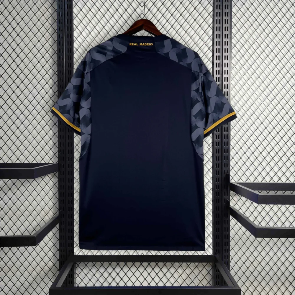 Real Madrid Soccer Jersey Away Custom Shirt 2023/24 - Image 2