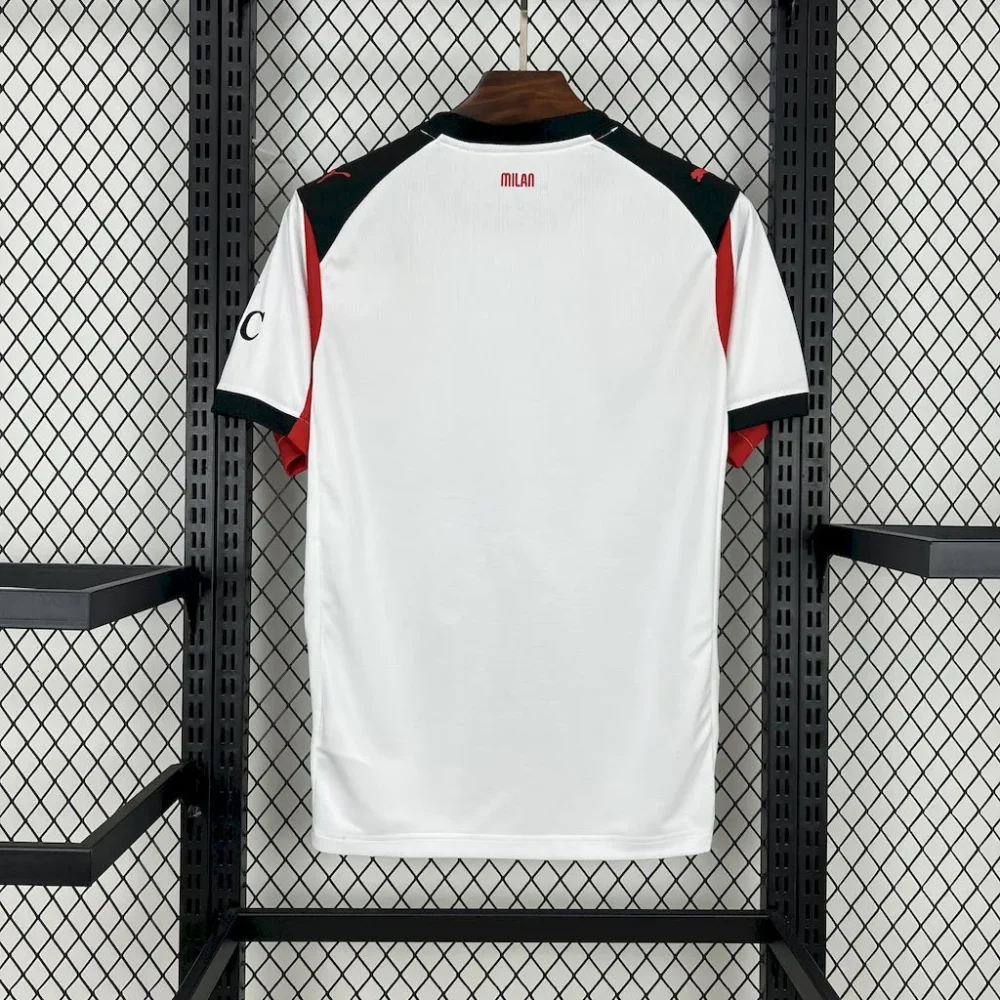 AC Milan Soccer Jersey Away Custom Shirt 2025/26 - Image 2