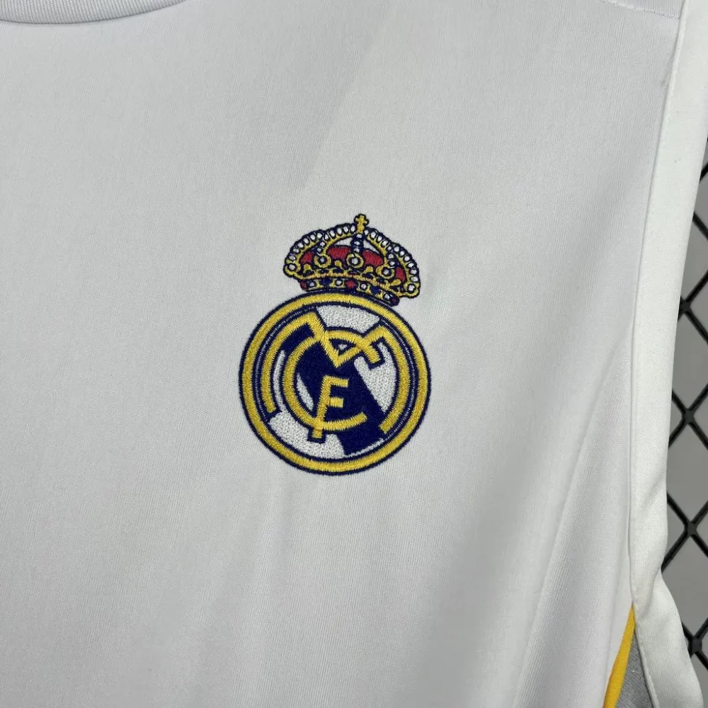 Real Madrid Soccer Jersey Home Custom Vest 2025/26 - Image 4