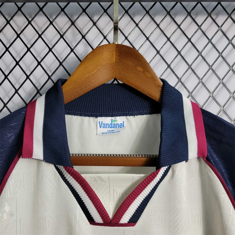 West Ham United Retro Football Jersey Iron Maiden Away Joint Board Shirt 1999/01 - Image 9