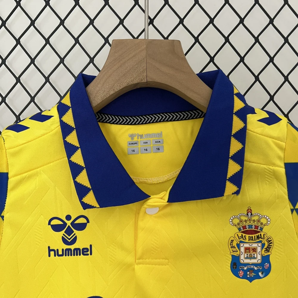 UD Las Palmas Soccer Jersey Home Kids Kit Jersey+Shorts 2024/25 - Image 3