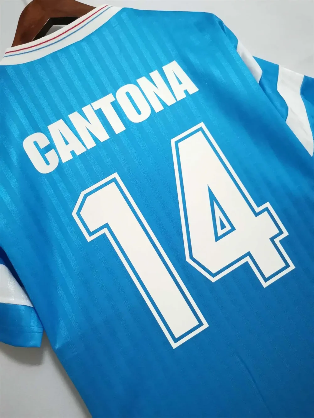 Marseille Retro Soccer Jersey Away Custom Shirt 1989-91 - Image 8