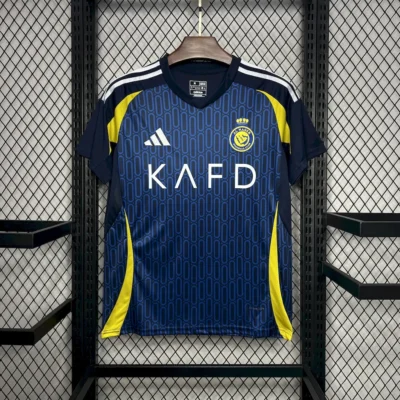 Al Nassr Soccer Jersey Away Custom Shirt 2024/25