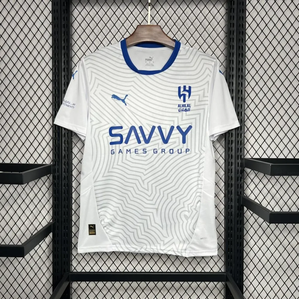 Al Hilal SFC Soccer Jersey Away Custom Shirt 2024/25
