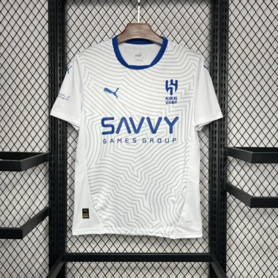 Al Hilal SFC Soccer Jersey Away Custom Shirt 2024/25