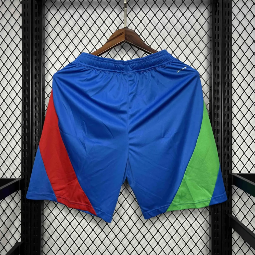 Italy Soccer Jersey Away Custom Shorts EURO 2024 - Image 2