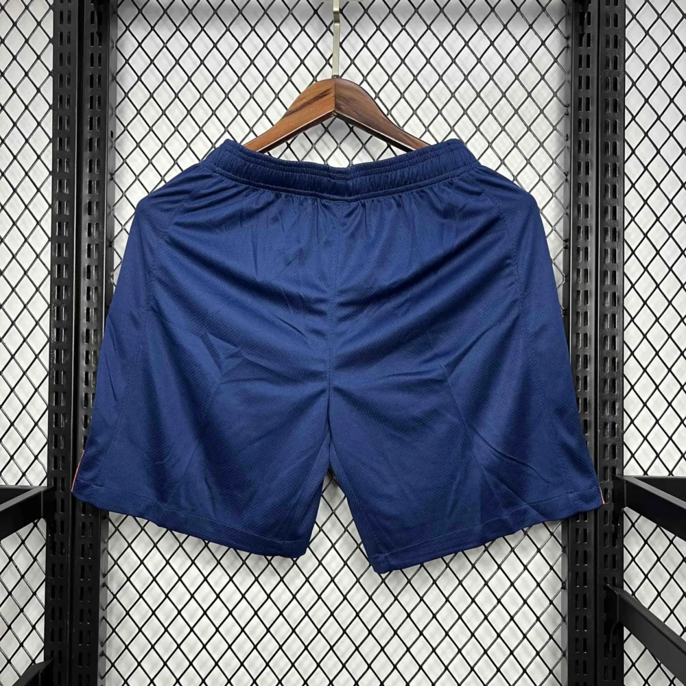 Netherlands Soccer Jersey Away Custom Shorts EURO 2024 - Image 2