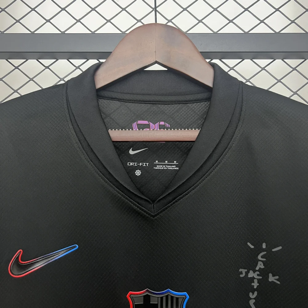 Barcelona Away x Travis Scott Custom Shirt 2024/25 - Image 3