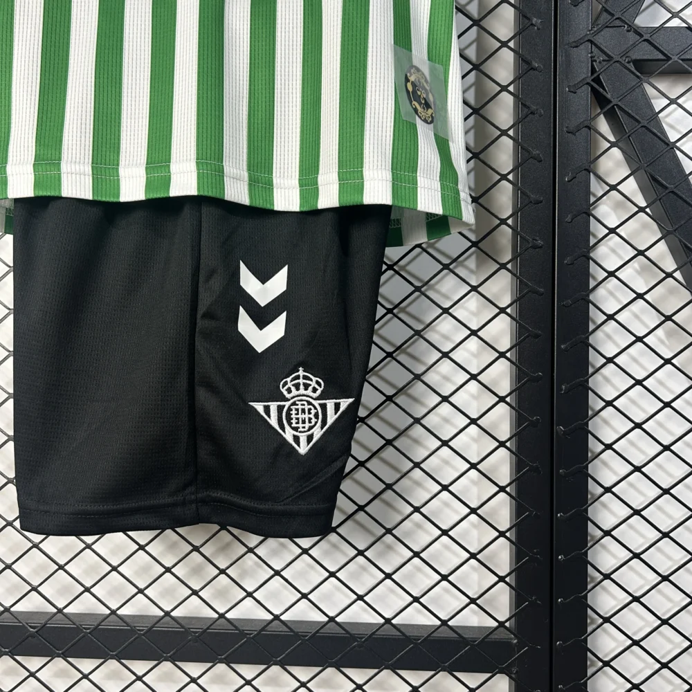 Real Betis  the Conference League Final Kids Kit Jersey+Shorts 2024/25 - Image 8