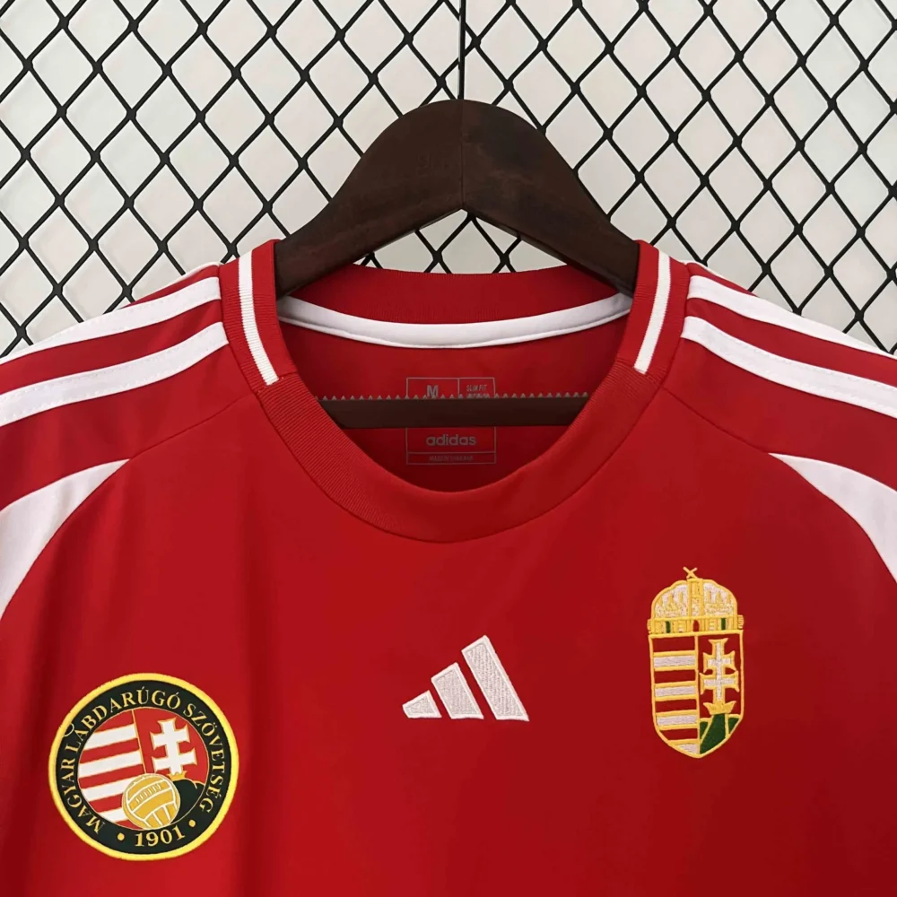 Hungary Soccer Jersey Home Custom Shirt EURO 2024 - Image 5