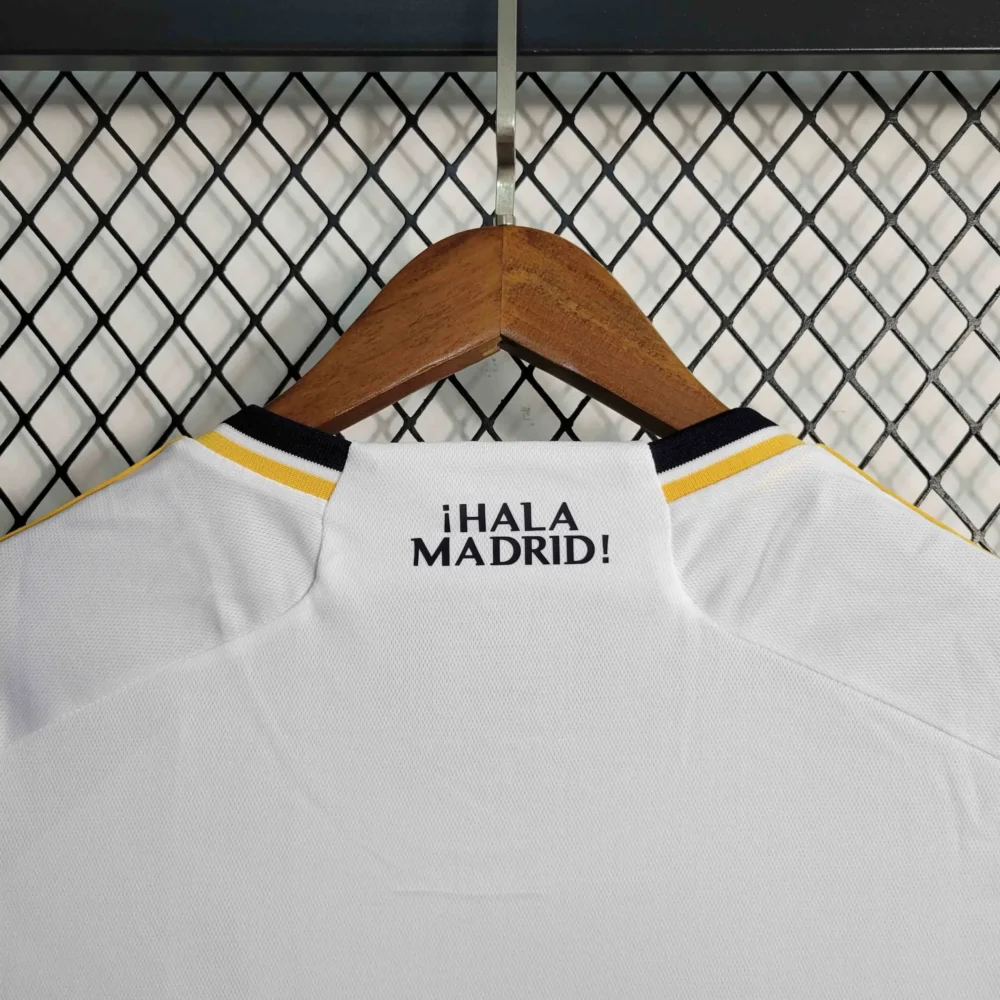 Real Madrid Soccer Jersey Home Custom Shirt 2023/24 - Image 7