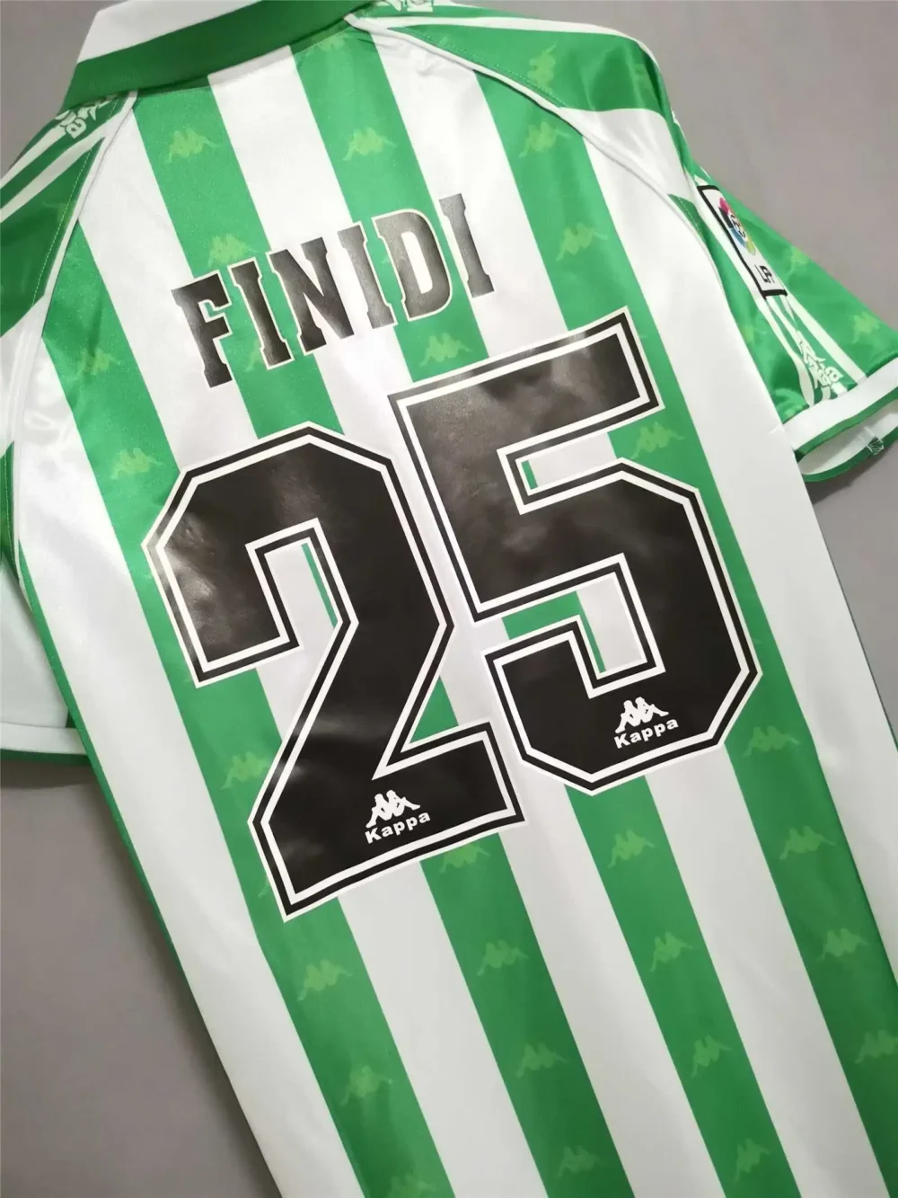 Real Betis Retro Jersey Home Soccer Shirt 1995/97 - Image 9