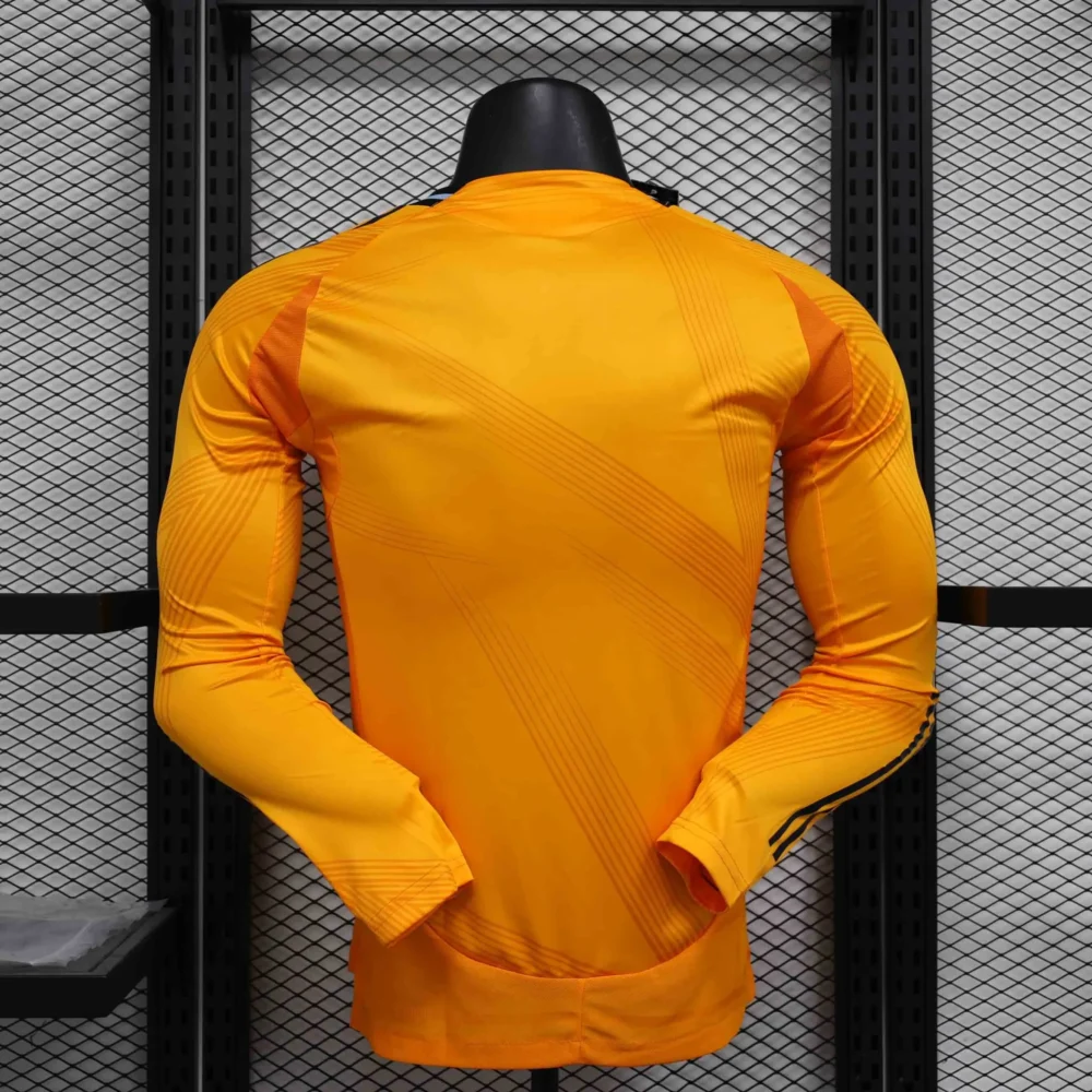 Real Madrid Authentic Soccer Jersey Away Shirt Long Sleeve 2024/25 - Image 2