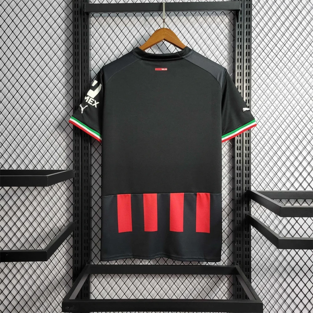 AC Milan Retro Soccer Jersey Home Custom Shirt 2022/23 - Image 2