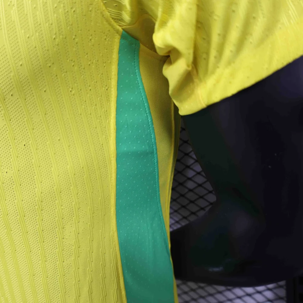 Brazil Authentic Soccer Jersey Home Shirt 2025 - Image 6