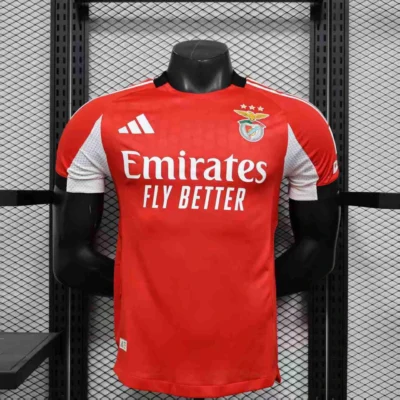 Benfica Authentic Soccer Jersey Home Shirt 2025/26