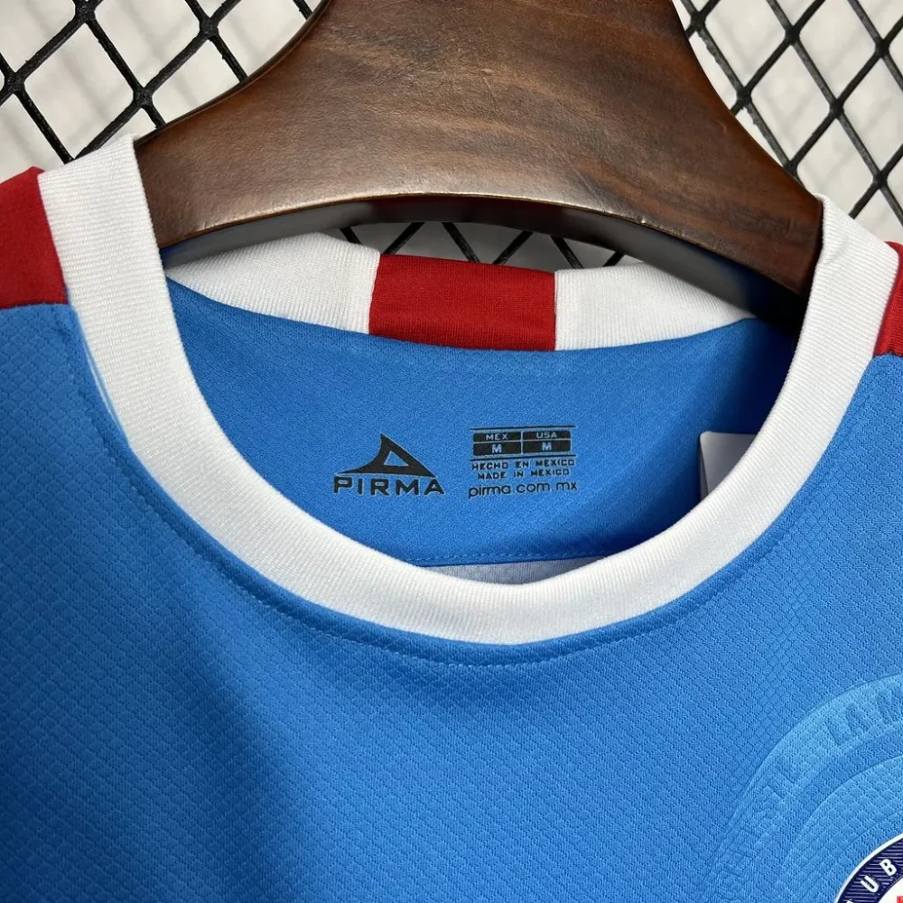 Cruz Azul Soccer Jersey Home Custom Shirt 2024/25 - Image 4