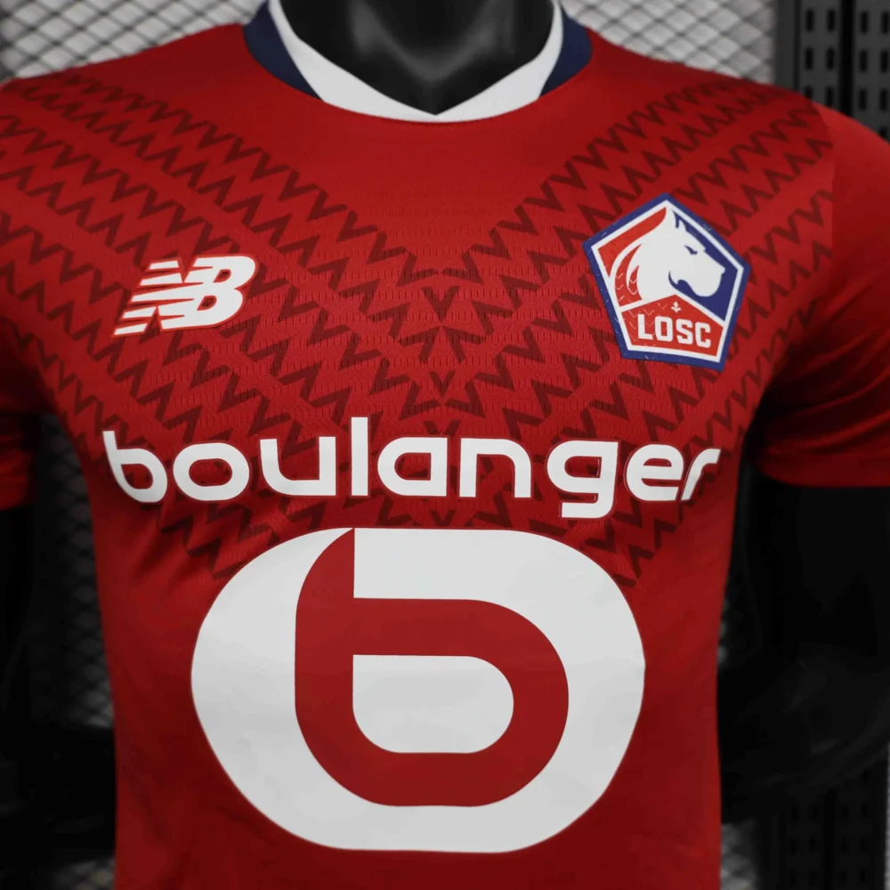 Lille OSC Authentic Soccer Jersey Home Shirt 2024/25 - Image 3