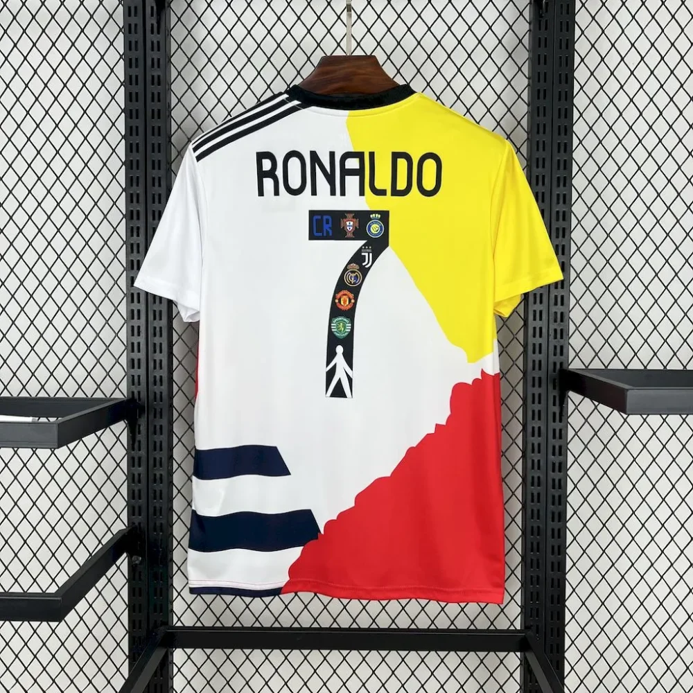 Cristiano Ronaldo Commemorative Edition Shirt 2025/26 - All Club Mix - Image 2