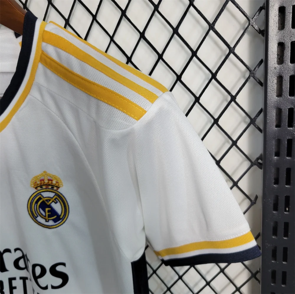 Real Madrid Soccer Jersey Home Kids Kit Jersey+Shorts 2023/24 - Image 10