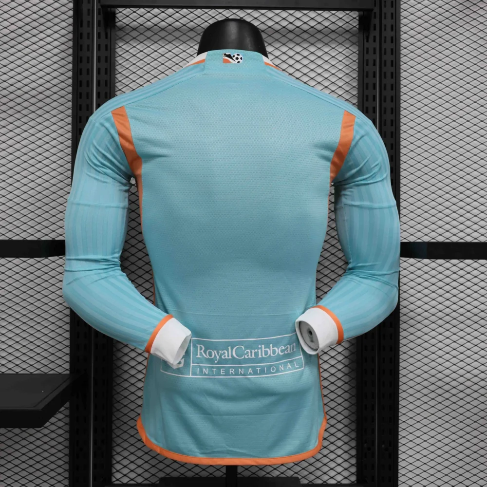 Inter Miami Authentic Soccer Jersey Third Away Long Sleeve Shirt 2024 - Image 2