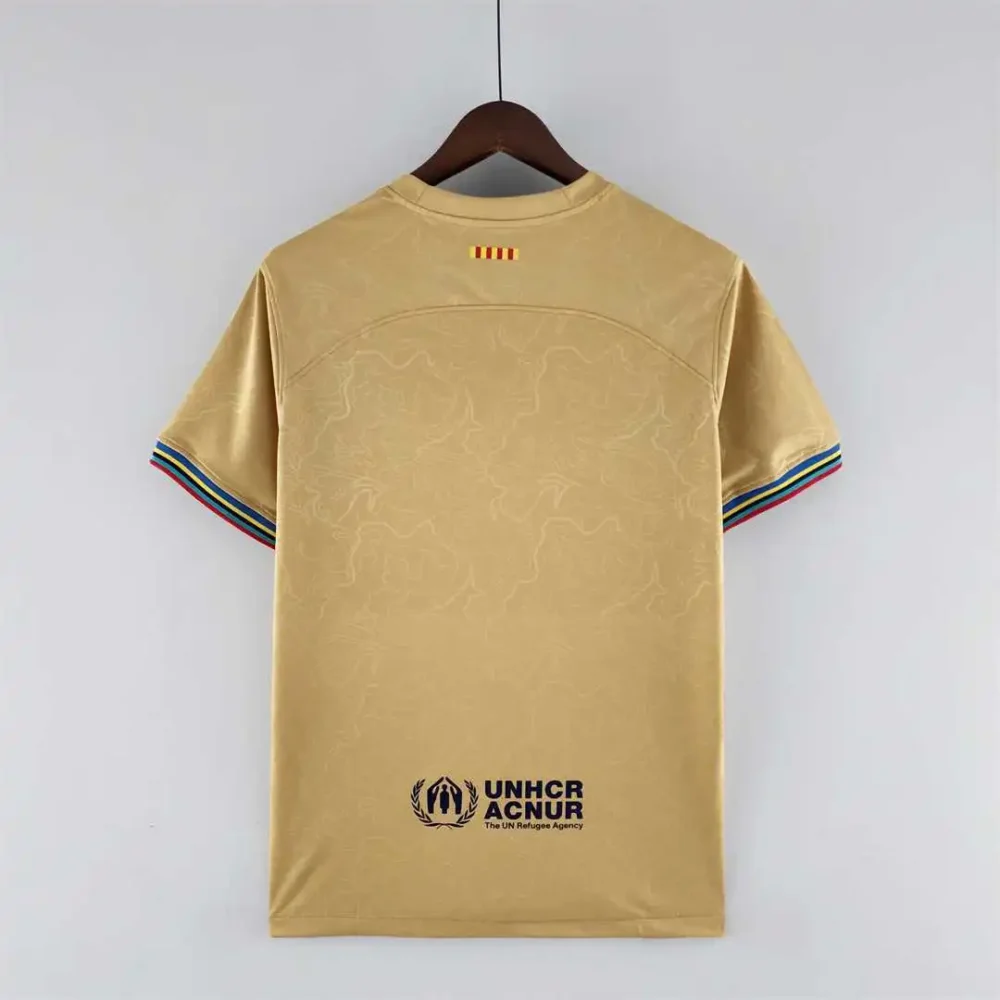 Barcelona Away Soccer Jersey Custom Shirt 2022/23 - Image 2