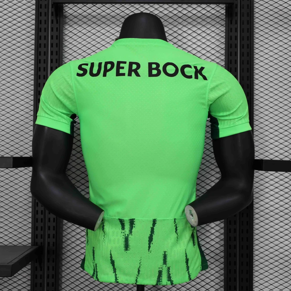 Sporting CP Authentic Soccer Jersey Fourth Away Shirt 2024/25 - Image 2