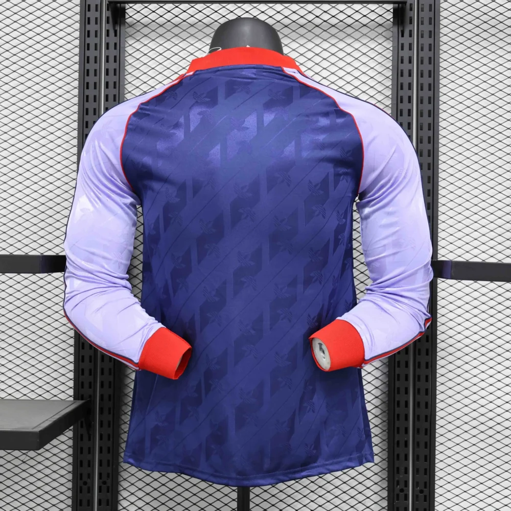 Arsenal Soccer Jersey Retro Style Special Edition Authentic Long Sleeve Shirt 2024/25 - Image 2