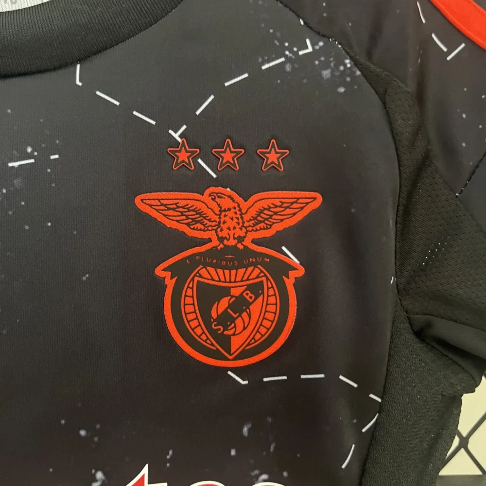 Benfica Soccer Jersey Away Kids Kit Jersey+Shorts 2024/25 - Image 5
