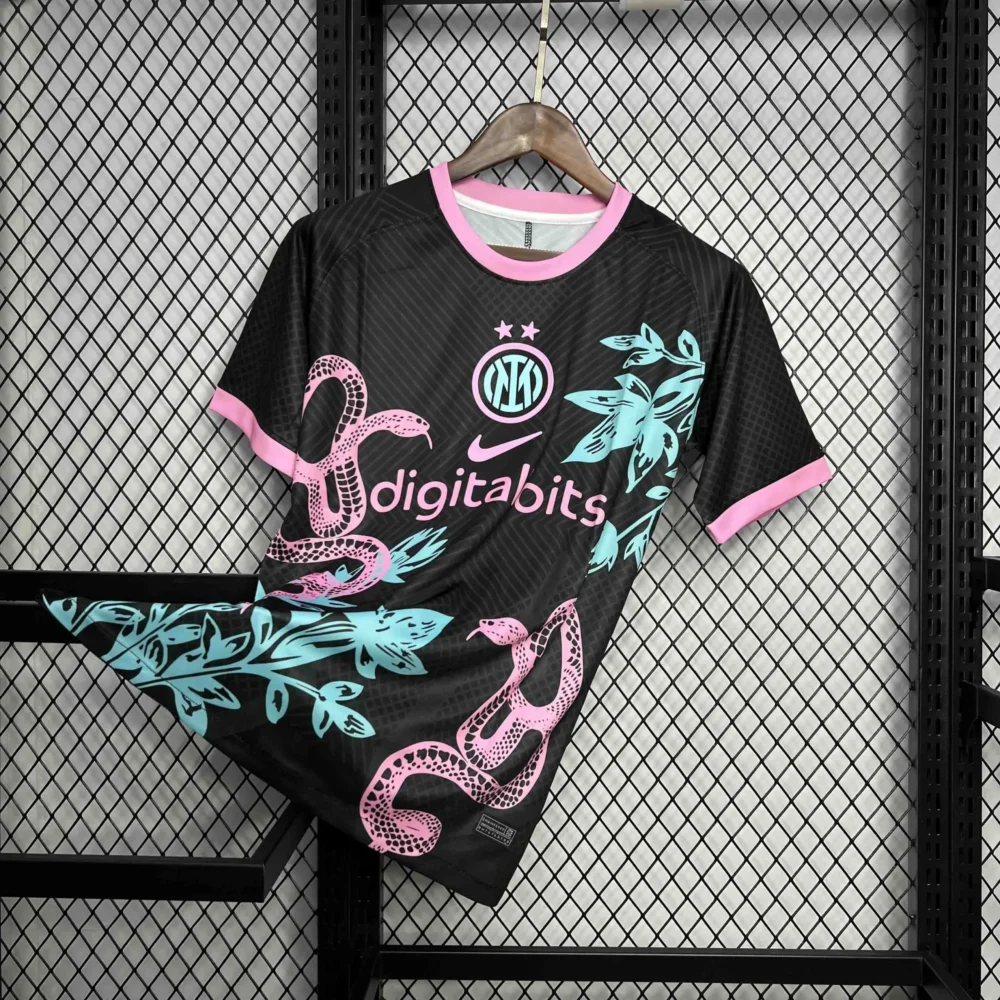 Inter Milan Soccer Jersey Snake Special Edition Custom Shirt 2024/25 - Image 3