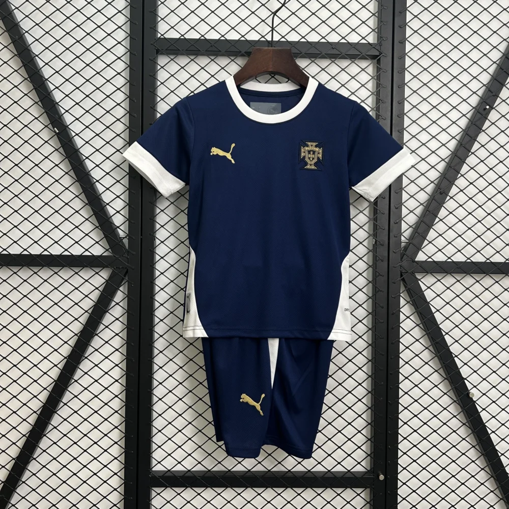 Portugal Training Football Uniform Kids Kit Jersey+Shorts 2025