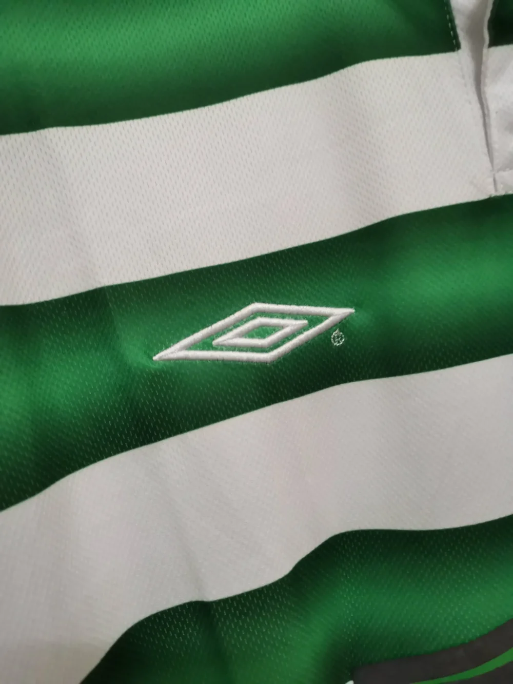 Celtic Retro Soccer Jersey Home Custom Shirt 2003/04 - Image 7