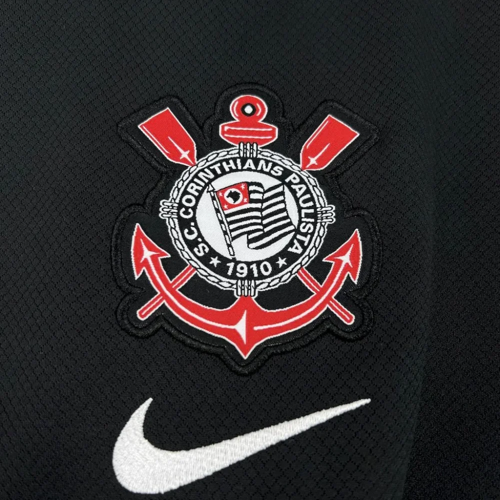 Corinthians Soccer Jersey Away Custom Shirt 2025 - Image 4