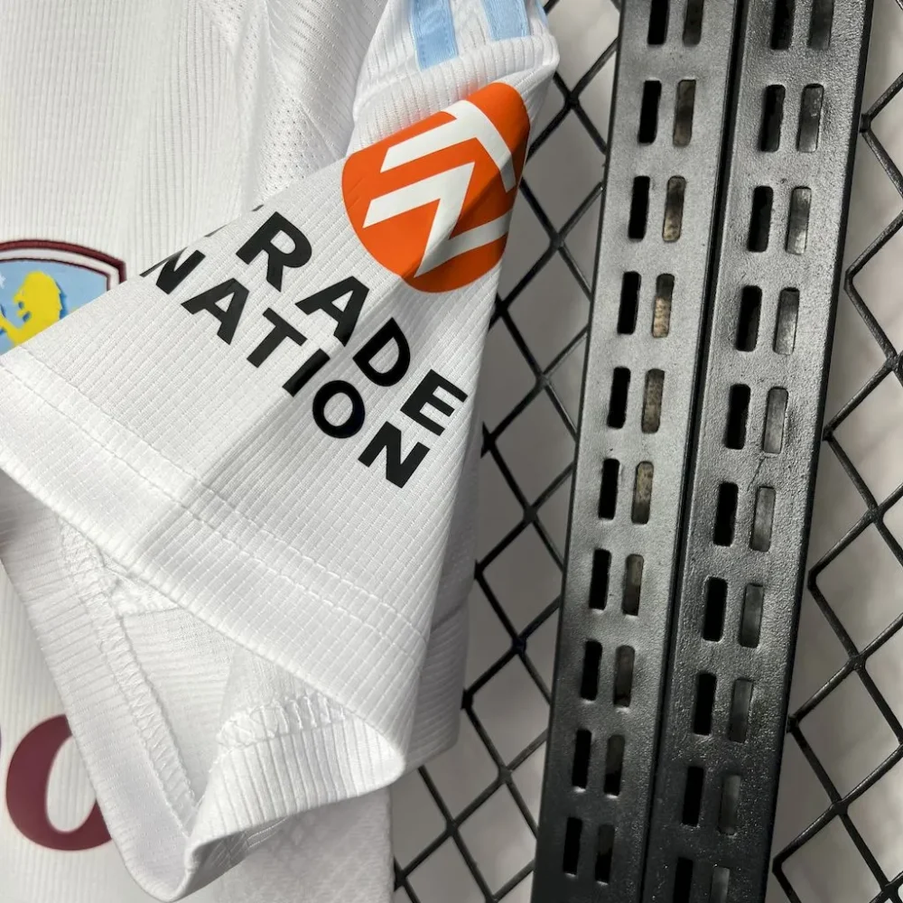 Aston Villa Football Jersey Away Custom Shirt 2024/25 - Image 7