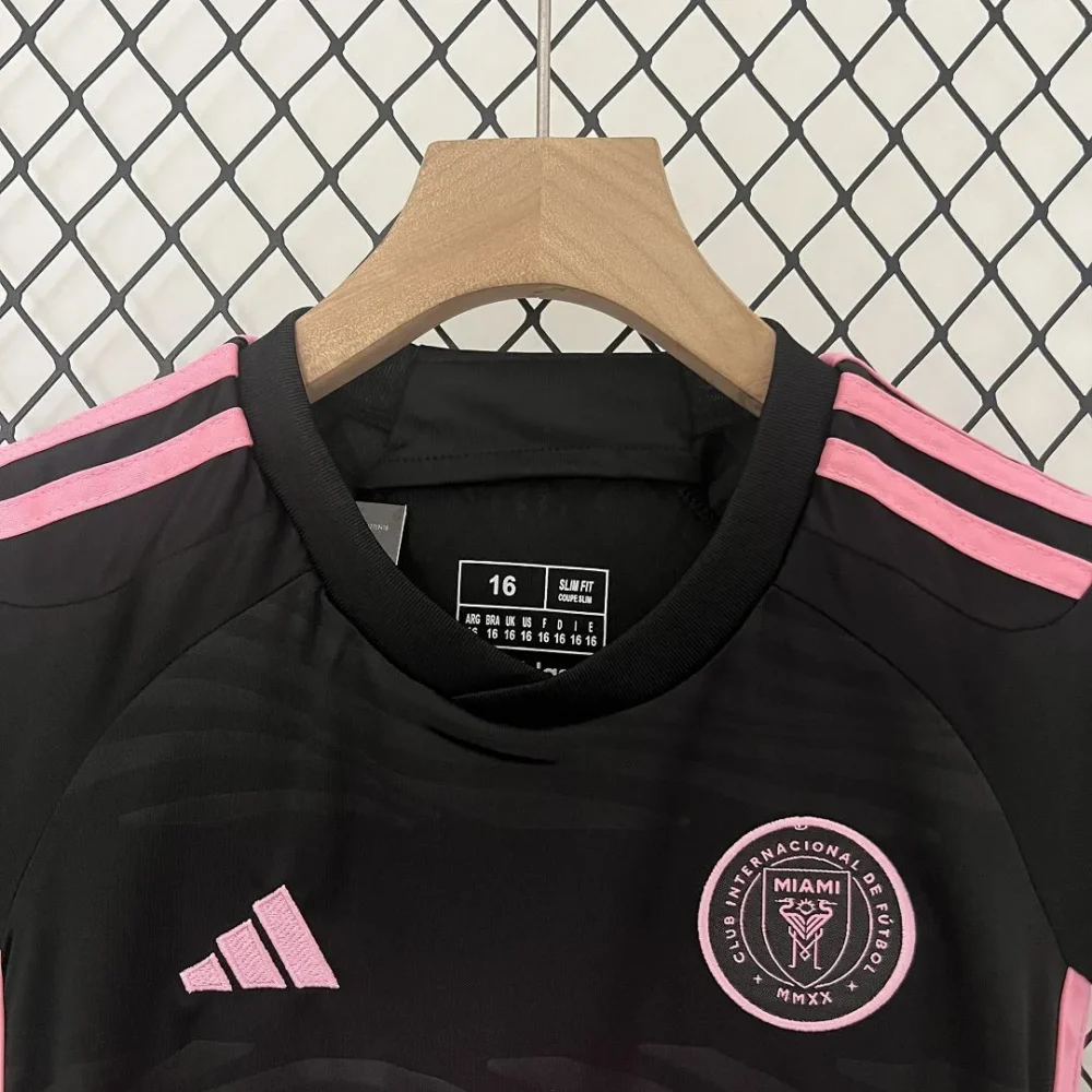 Inter Miami Soccer Jersey Away Kids Kit Jersey+Shorts 2024 - Image 5