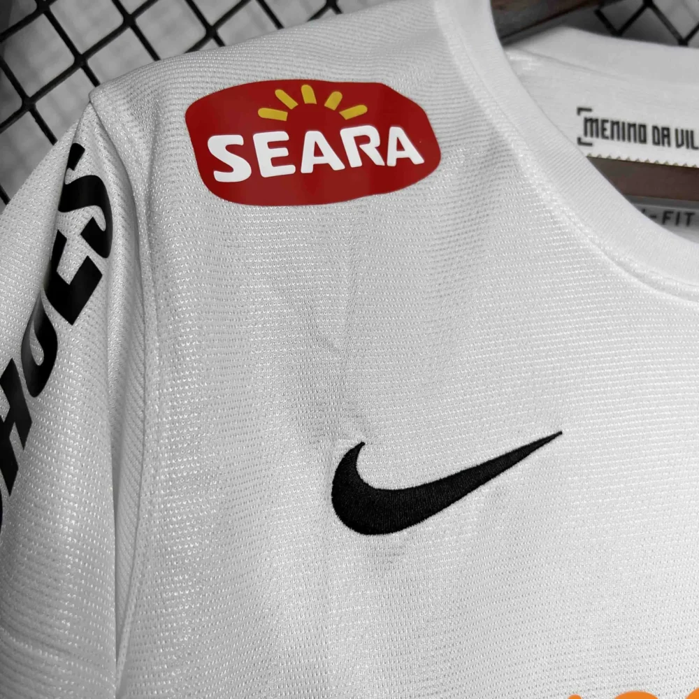Santos FC Retro Soccer Jersey Home Custom Shirt 2012 - Image 5