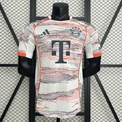 Authentic Bayern Munich Soccer Jersey Away Shirt 2025/26