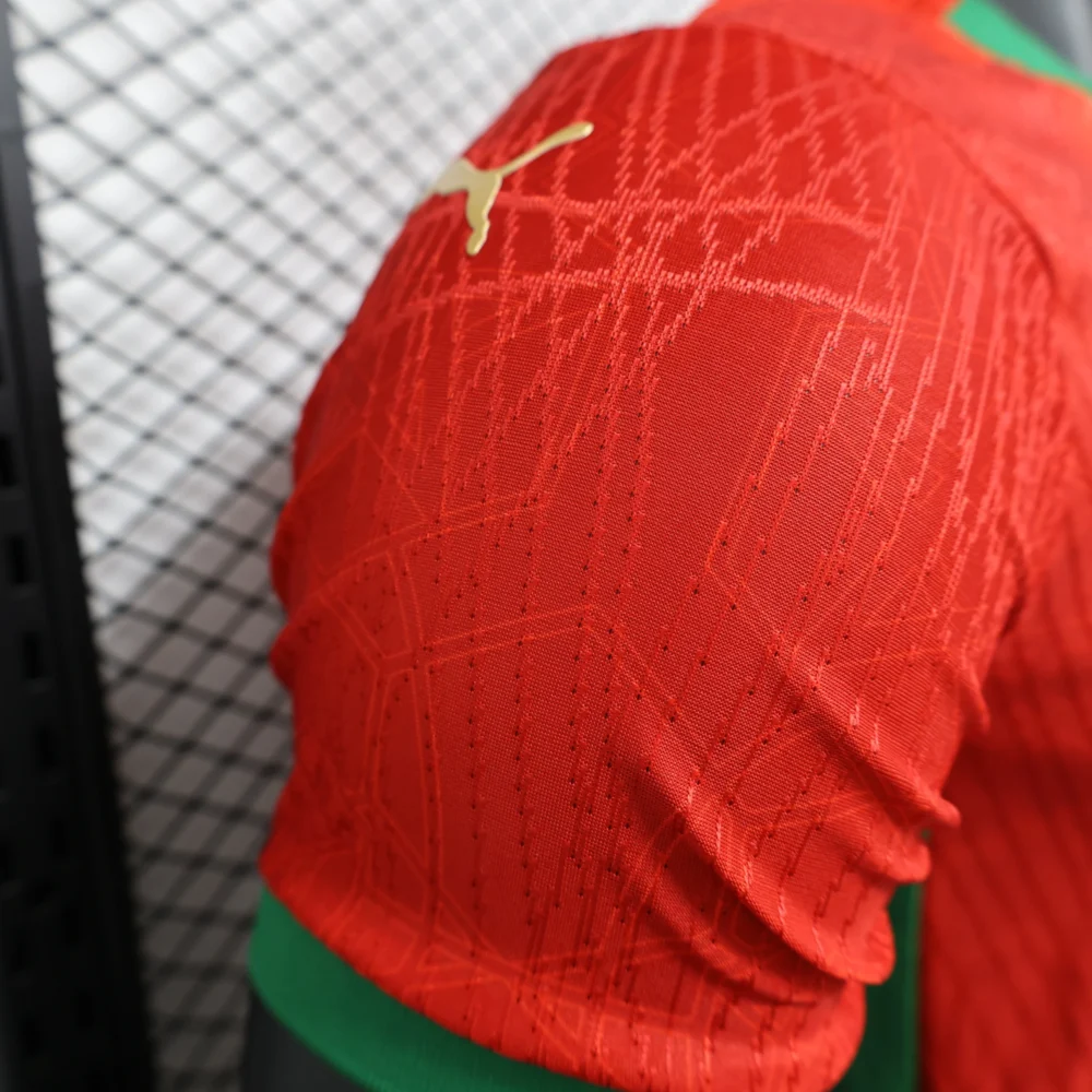 Morocco Authentic Soccer Jersey Home Shirt 2024-25 - Image 9