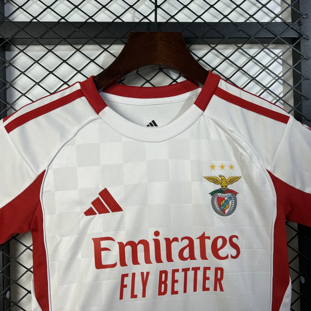 Benfica Soccer Jersey Third Away Kids Kit Jersey+Shorts 2025/26 - Image 4
