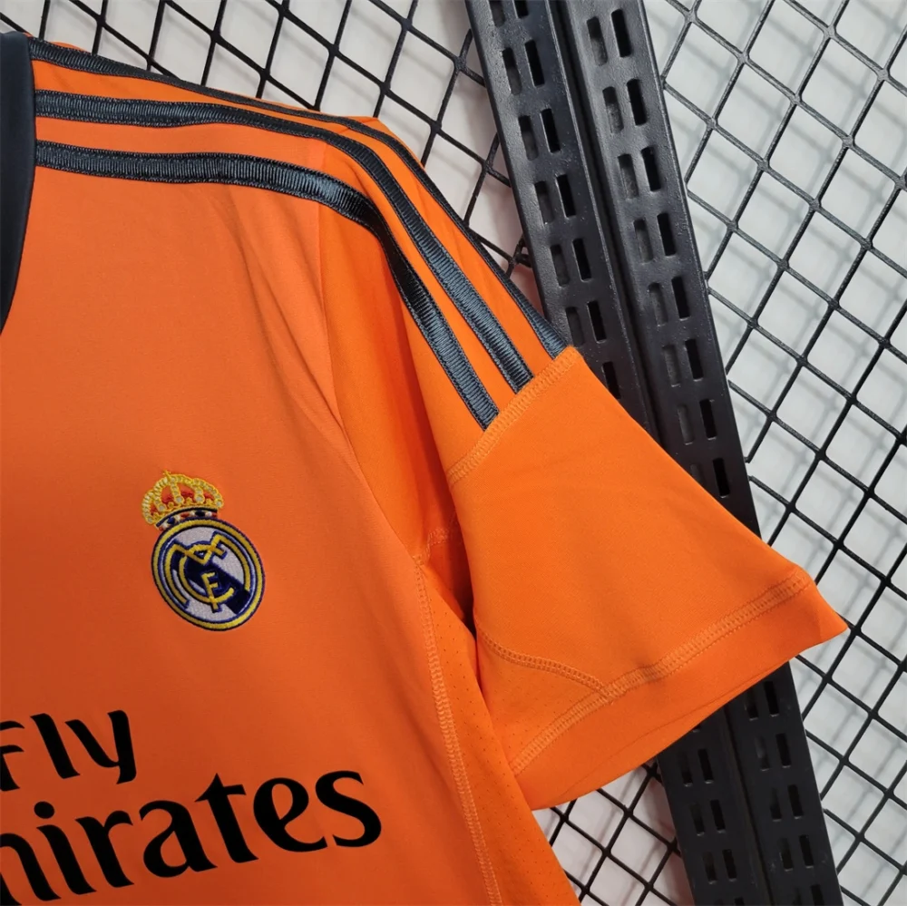 Real Madrid Retro Jersey Third Away Custom Soccer Shirt 2013/14 - Image 7