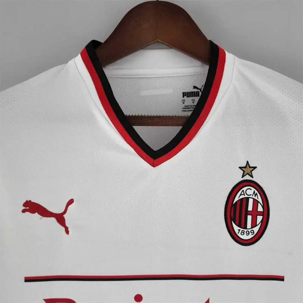 AC Milan Retro Soccer Jersey Away Custom Shirt 2022/23 - Image 4