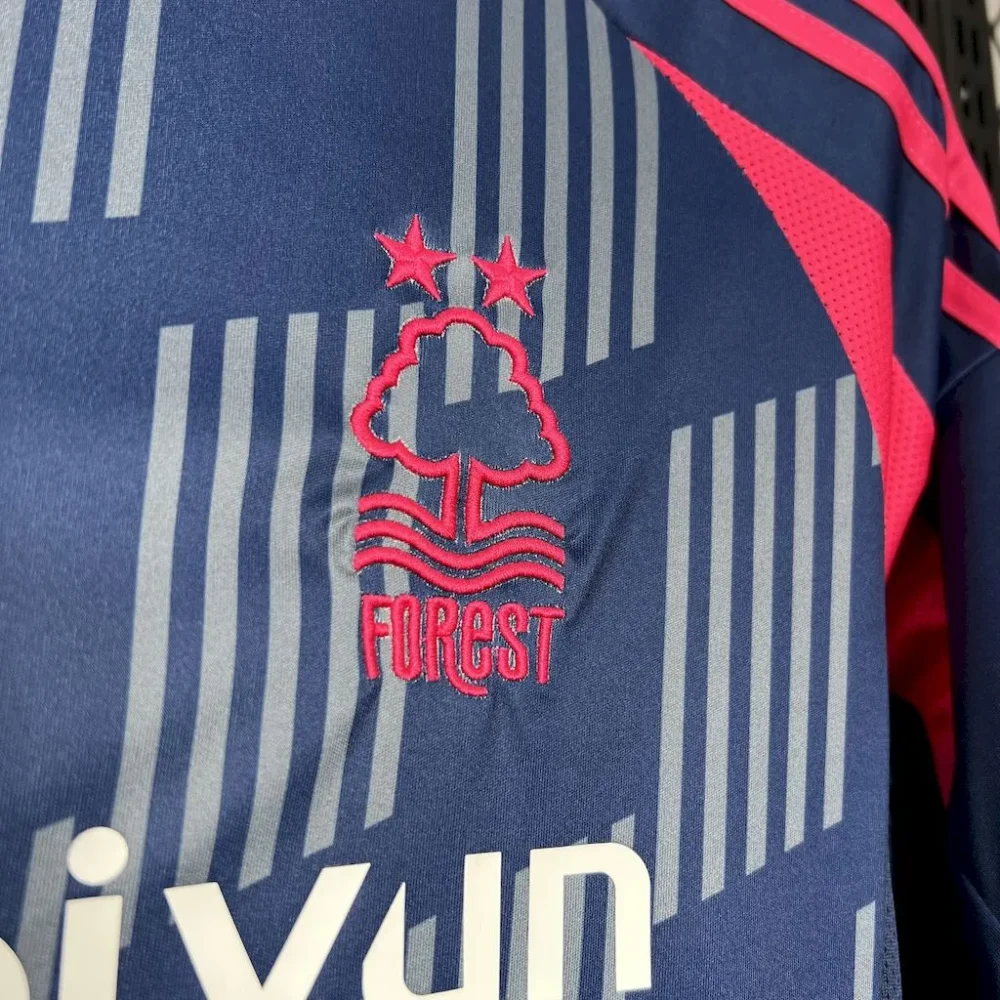 Nottingham Forest Football Jersey Away Custom Shirt 2024/25 - Image 6