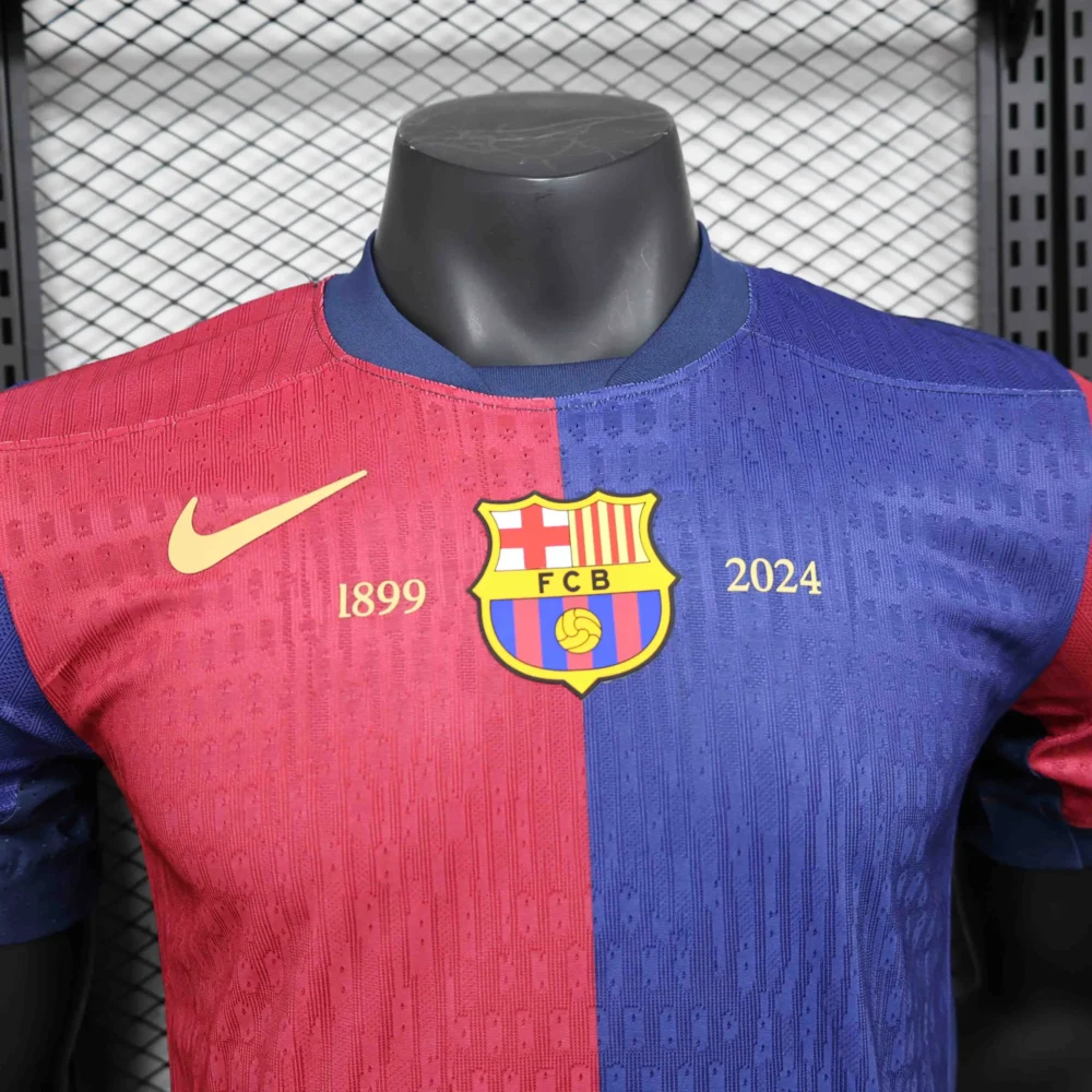 Authentic Soccer Jersey Barcelona 125th Anniversary Shirt 2024/25 - Image 3